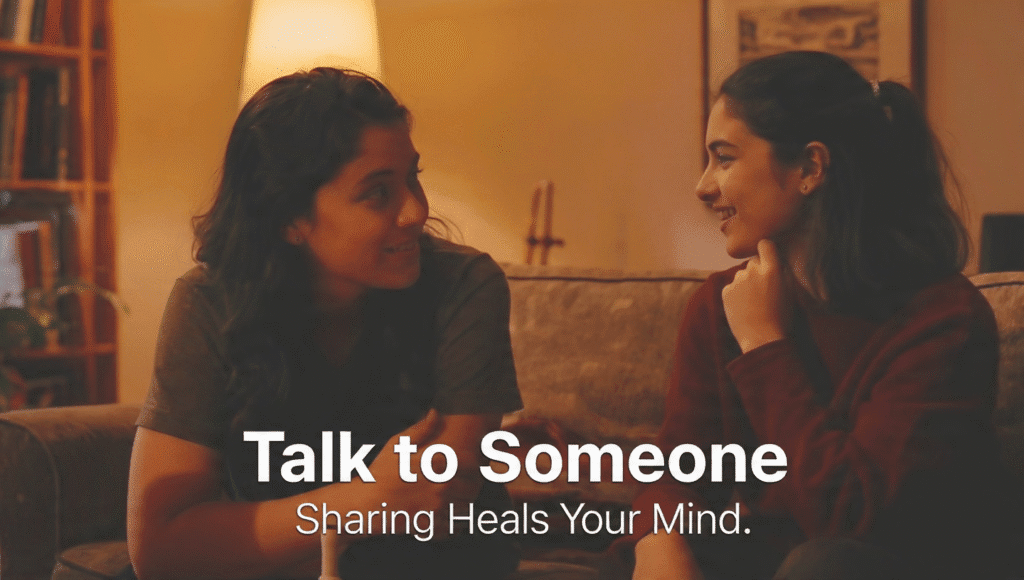 Talking is therapy. You deserve to be heard